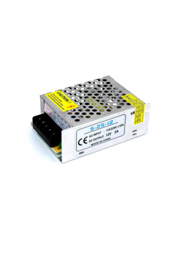 S-25-12 Fuente de Poder Conmutada 12V 2A 24W