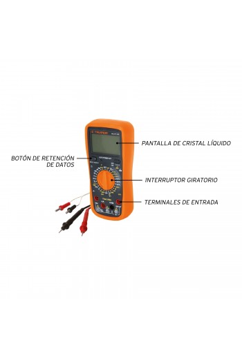 MUT-39 Multímetro Digital Profesional con RMS Verdadero 10402