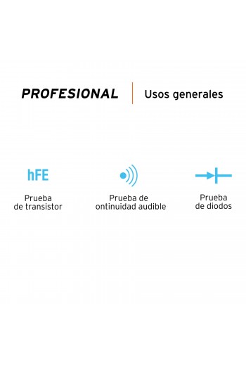 MUT-39 Multímetro Digital Profesional con RMS Verdadero 10402