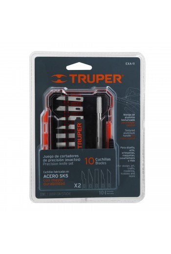 EXA-11 Juego de Exactos Hobby con Estuche, 11 Piezas 17512