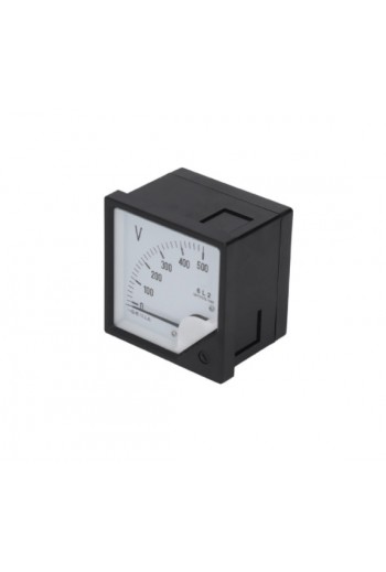535-1004 Medidor para Panel 0 a 500V, 80x80mm 6L2