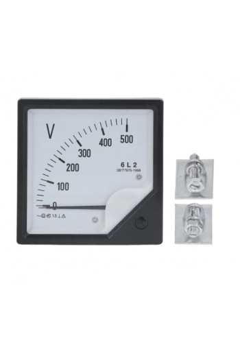 535-1004 Medidor para Panel 0 a 500V, 80x80mm 6L2