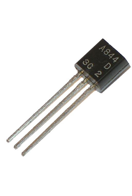 2SA844 Transistor BJT PNP 55V 100mA TO-92-3