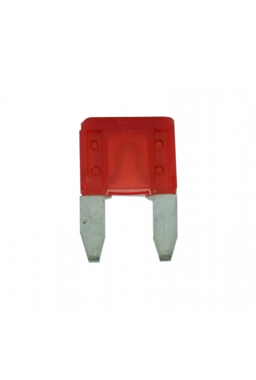 255-123 Fusible Automotriz Tipo Mini ATM 32V 10A Rojo