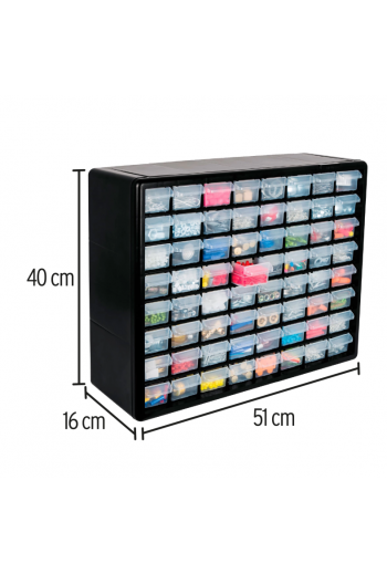 ORG-64 Organizador 20" con 64 Compartimentos 10895