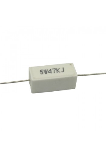 R47K-5W Resistencia a 5W 47K Ohms
