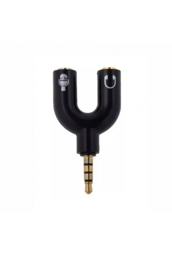 700-940 Divisor Audio Estéreo 3.5mm Celular Micrófono Audífono