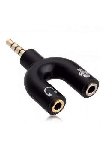 700-940 Divisor Audio Estéreo 3.5mm Celular Micrófono Audífono