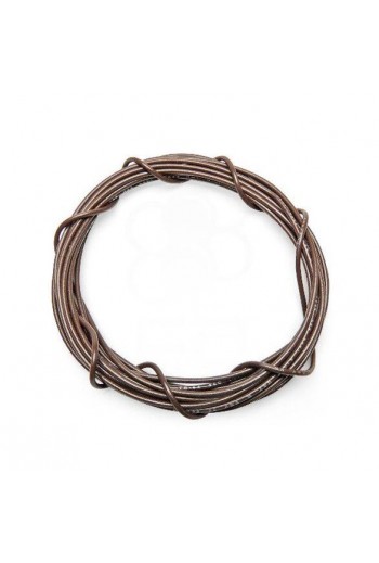 ALA24-CAF Alambre Calibre 24 para Proto Color Cafe (Por Metro)