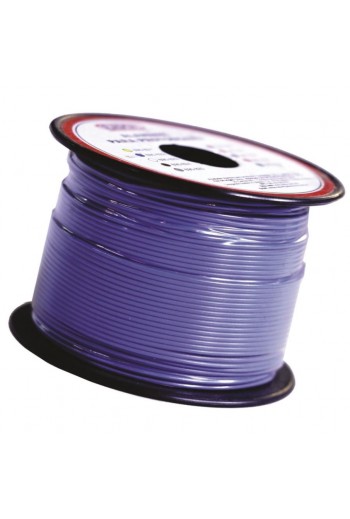 ALA24-MOR Alambre Calibre 24 para Proto Color Morado (Por Metro)