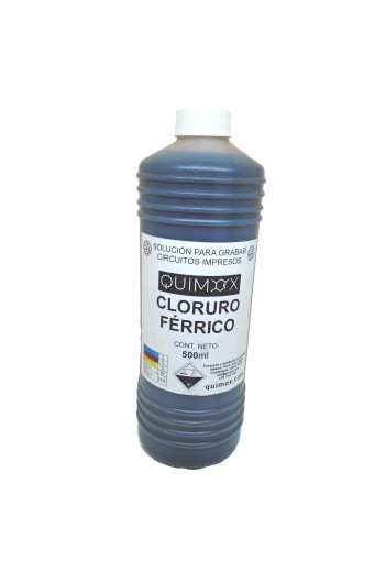 QUI-CLO-500 Cloruro Ferrico 500mL QUIMOX