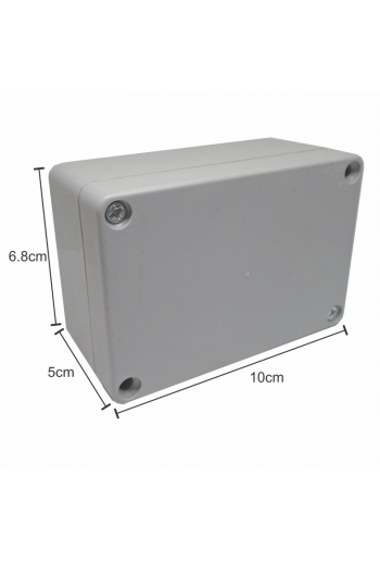 870-203 Caja de Plastico 10X6.8X5 Color Gris