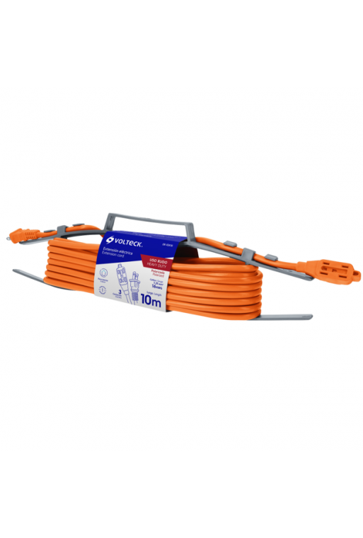 ER-10X16 Extensión Eléctrica Uso Rudo de 10 Metros Calibre 16 48046