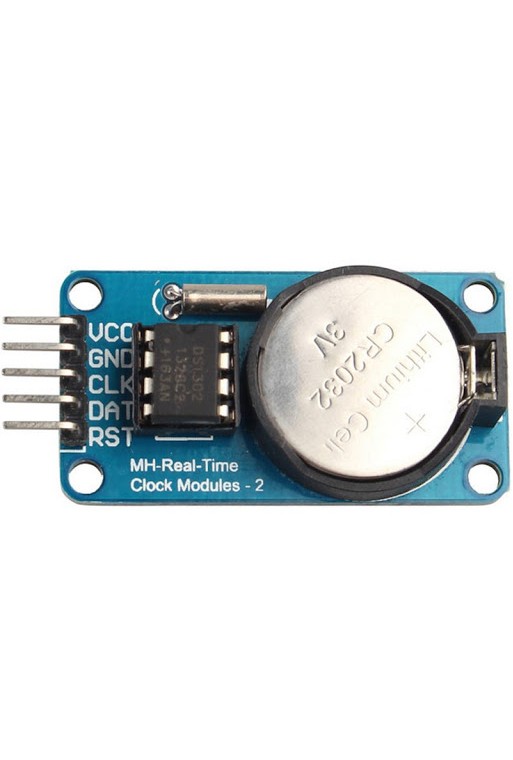 XS-214 Módulo Reloj Tiempo Real DS1302 RTC Con Batería