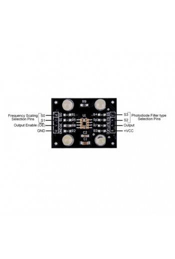XS-584 Sensor de Color Detector GY-31 TCS3200 TCS230 2.7V a 5.5V