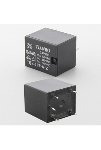 HJR-3FF-24VDC-S-Z Relevador Compacto 10A