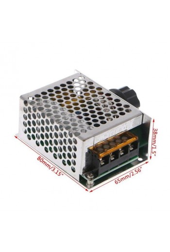 XS-510 Dimmer Regulador Voltaje Control Velocidad 110 - 220VAC 4000W