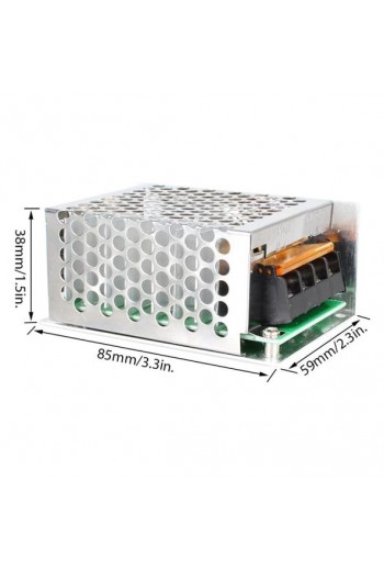 XS-510 Dimmer Regulador Voltaje Control Velocidad 110 - 220VAC 4000W