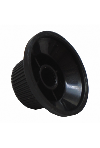 043-044 Perilla de Plástico, Dial VOLUMEN, Color Negro