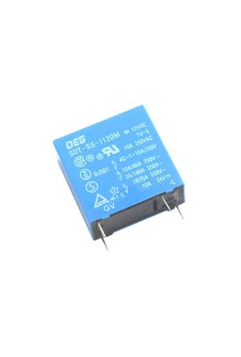 SDT-SS-112DM Relevador 12V 10A 4 Pines