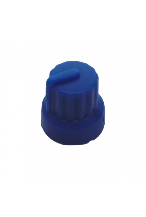 PE-AZL Perilla para Potenciometro Estriado Color Azul
