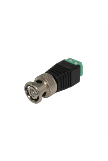 705-150 Conector Adaptador BNC Macho a Terminal Atornillable (BNC-PTB) para CCTV