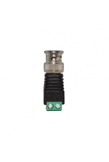 705-150 Conector Adaptador BNC Macho a Terminal Atornillable (BNC-PTB) para CCTV