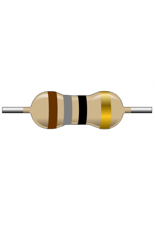 R18E-1 Resistencia de Carbón 18 ohms 1 Watt