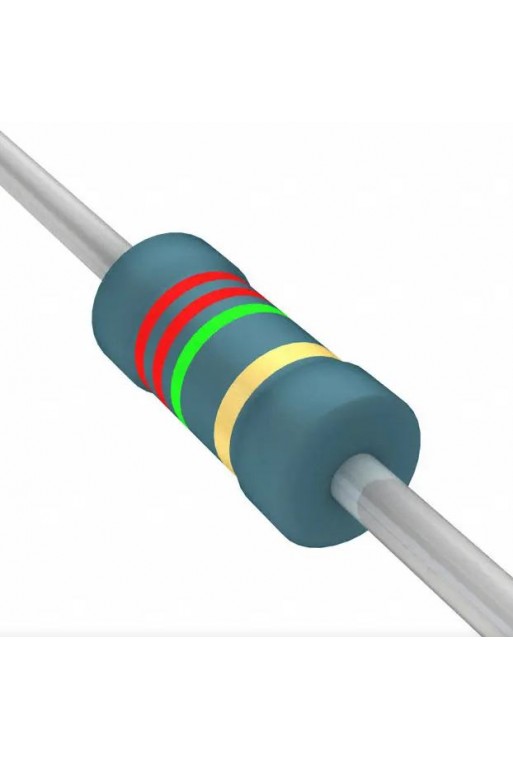 R2M2-1-2 Resistencia de Carbón 2M2 ohms 1/2 Watt