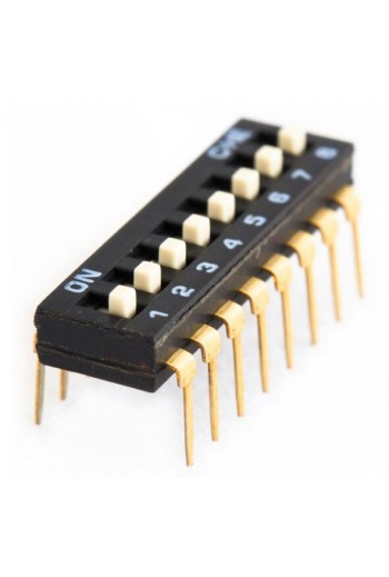 DIP-MS-8 Mini Switch 8 Canales Individuales Tipo IC