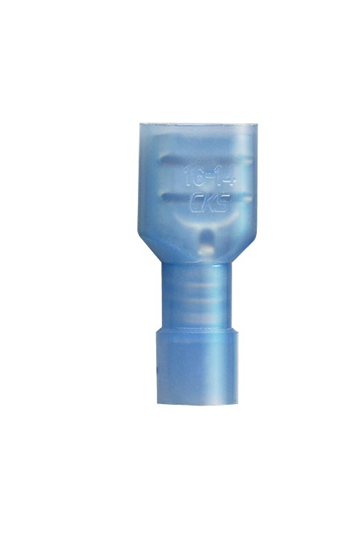 TL-TFAC Terminal de Laton FASTON Hembra Aislado Completo TFAC-1/4L