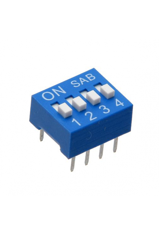 DIP-SW-4 Switch de 4 Canales Individuales