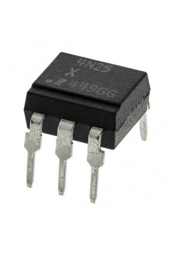 4N25 Optoacoplador con Salida a Transistor