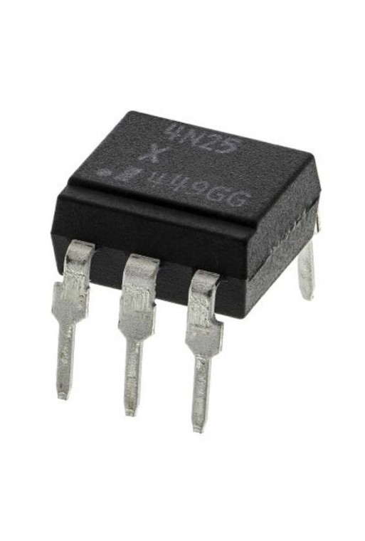 4N25 Optoacoplador con Salida a Transistor