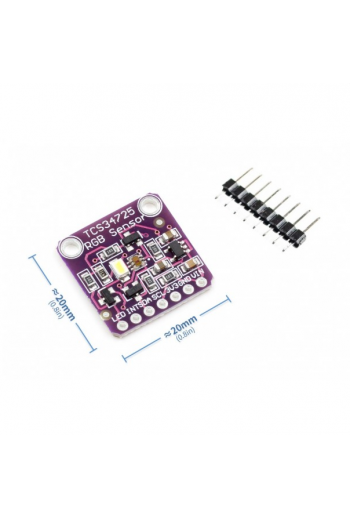 XS-57 Modulo Sensor de Reconocimiento de Color RGB TCS34725