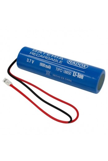  3.7V 1800mAh con Cables y Conector Universal