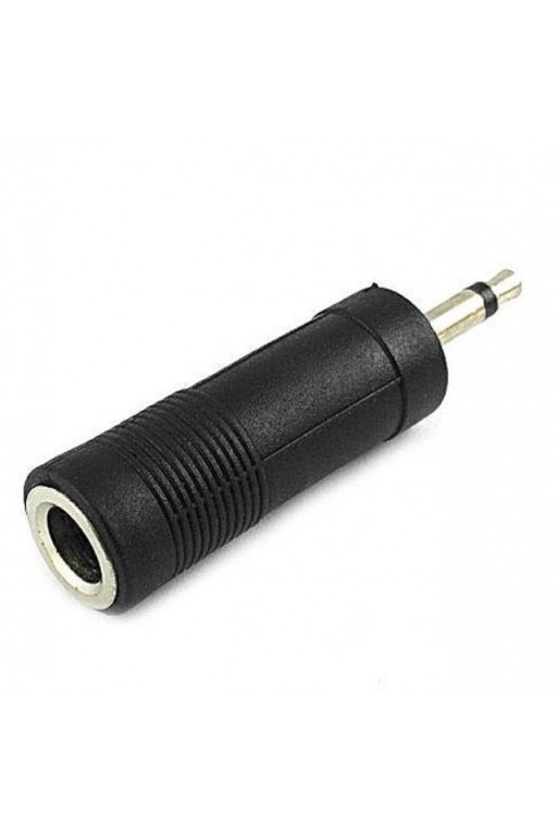705-050 Adaptador Jack 6.3 Mono a Plug 3.5 Mono