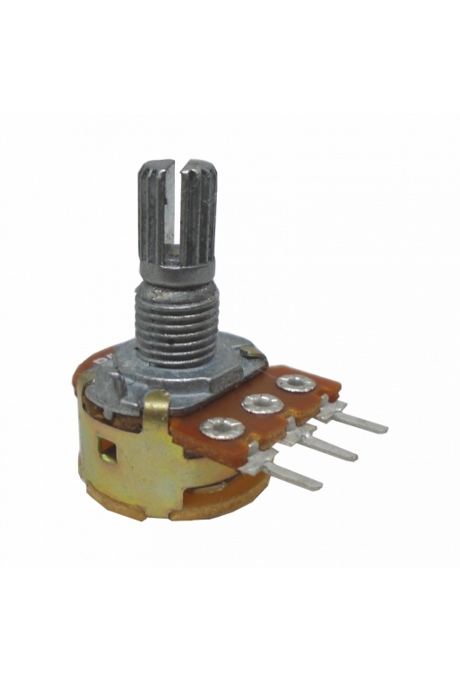 POT50K-SW3 Potenciometro de Carbon 50K Estriado con Switch