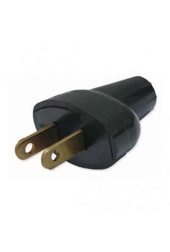 520-287 Clavija Ovalada Tapa Negra