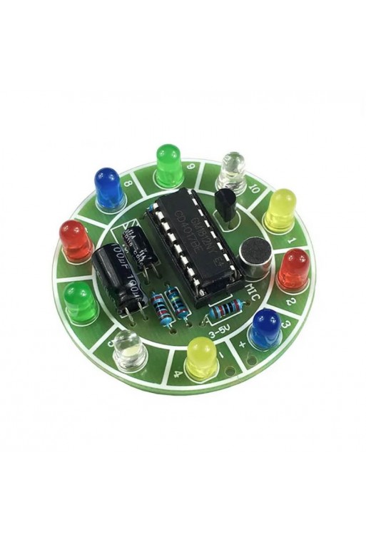XS-181 Kit de Luz Giratoria con Control por Sonido