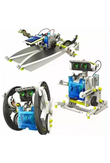 870-265 Kit de Robot Impulsado por Energía Solar 14 en 1