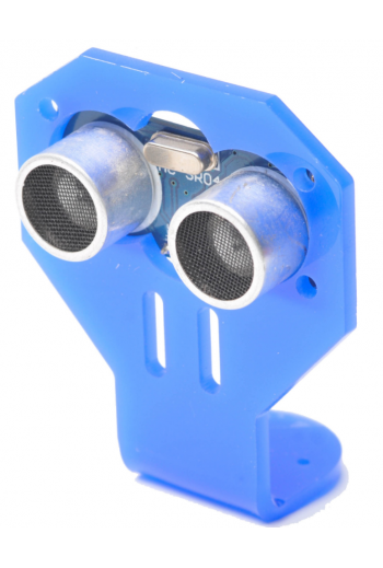 XS-273 Soporte Acrílico Color Azul para Sensor Ultrasonico HC-SR04