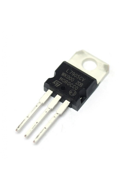 L7905CV Regulador de Voltaje Negativo -5V 1A