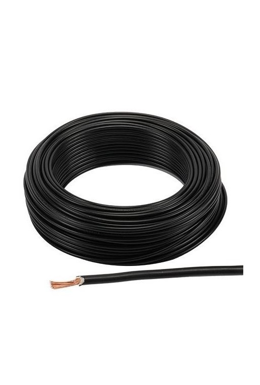 CAB18-AUTO-NEG Cable Automotriz Sin Estañar Calibre 18AWG