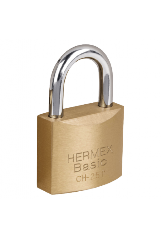 CH-25P Candado de Hierro Color Latón 25 mm