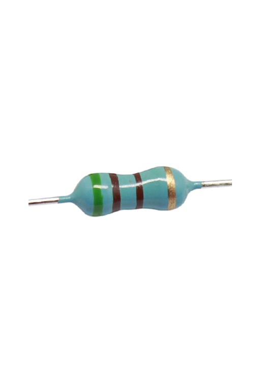 R510E-1-2 Resistencia de Carbón 510 ohms 1/2 Watt