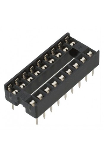 B18P Base Holder Socket para Circuito Integrado de 18 Pines DIP
