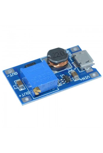XS-240 MT3608 Regulador Boost Step Up 2A con Entrada Micro USB