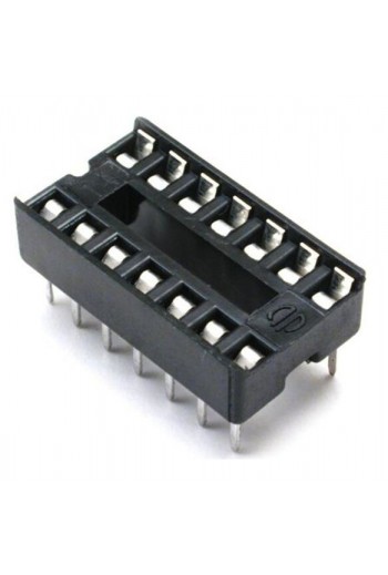 B14P Base Holder Socket para Circuito Integrado de 14 Pines DIP