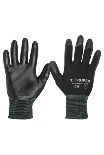GU-122 Par de Guantes de Nylon Recubiertos de Nitrilo